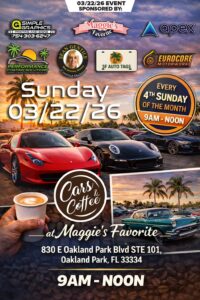 Cars and coffee novi